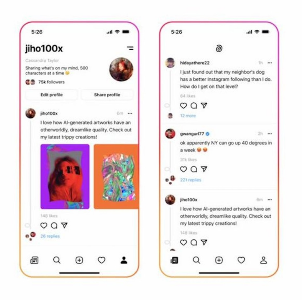 Instagram will release a text-based app to compete with Twitter image 140
