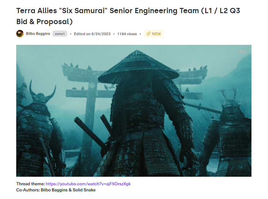 Six Samurai Team to Bring Terra Ecosystem Back to Life image 198