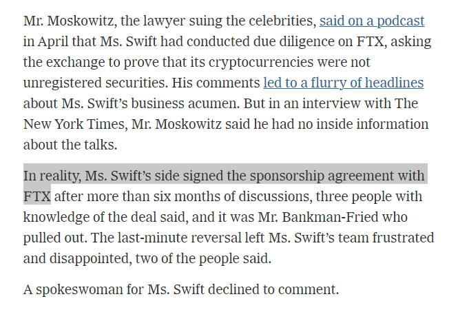 Sam Bankman-Fried Backs Out of $100 Million Deal with Taylor Swift image 51