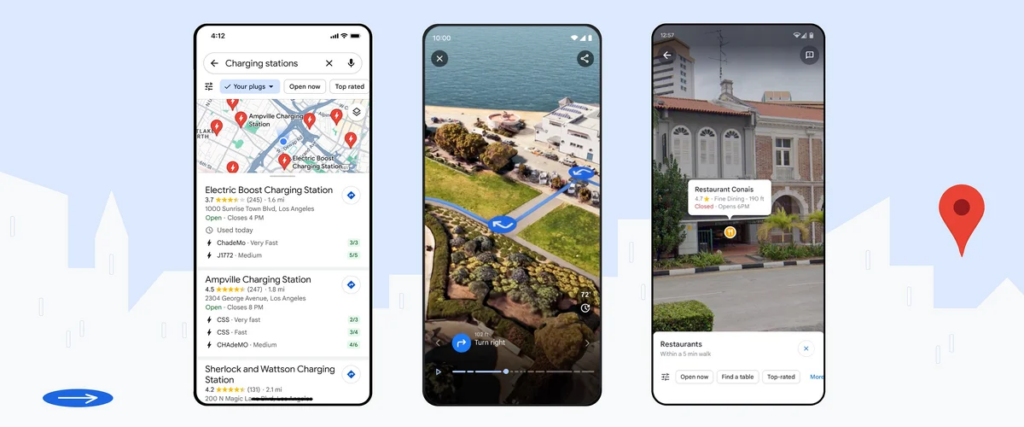 Google Maps Immersive View for Routes and new AI features